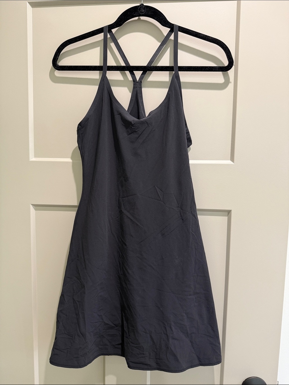 Outdoor Voices Black Strappy Active Tank